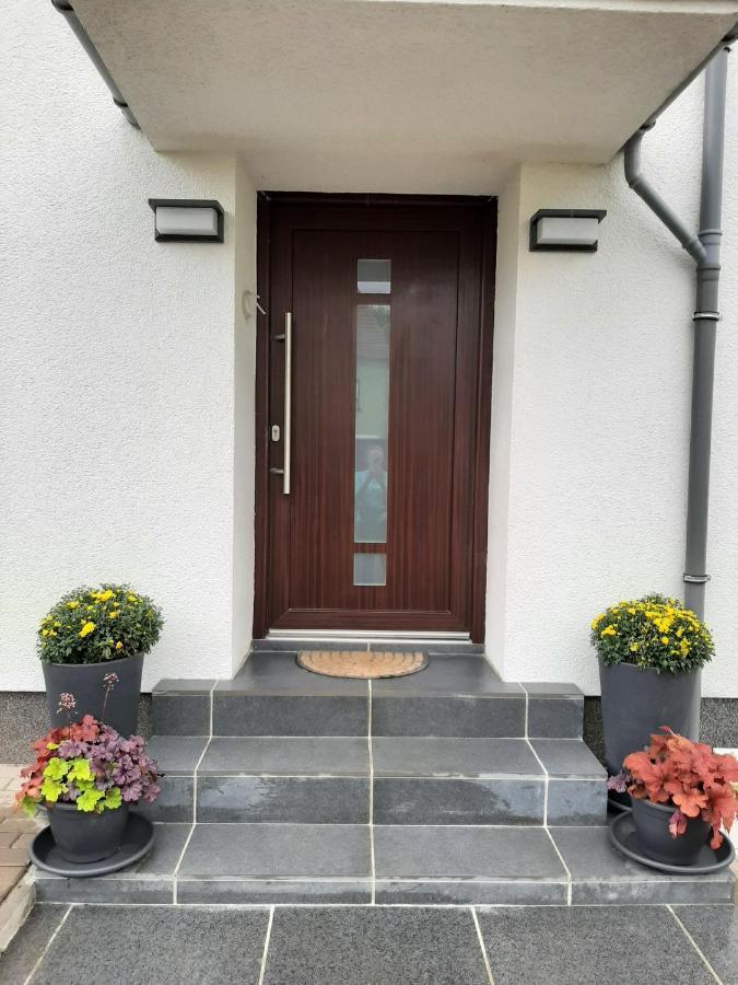 Design Maisonette - 24H Self-Check-In - Bis 7 Pers - In Direkter Weihernaehe - Parkplatz - Wifi - Balkon -Terrasse - Radwege Schiffweiler エクステリア 写真